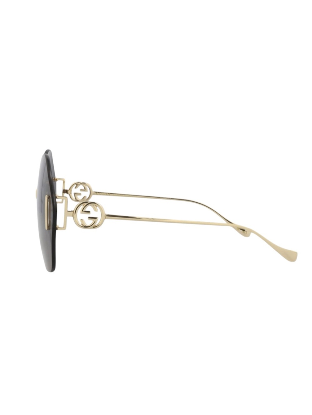 Gucci Round-Frame Metal Sunglasses
(GG1203S-002) - Picture 2 of 6